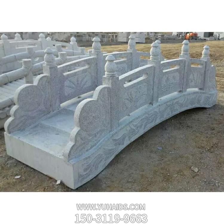 大理石石雕戶(hù)外石拱橋雕塑