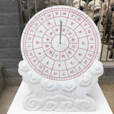 別墅小區創(chuàng  )意古代計算世界的日晷雕塑