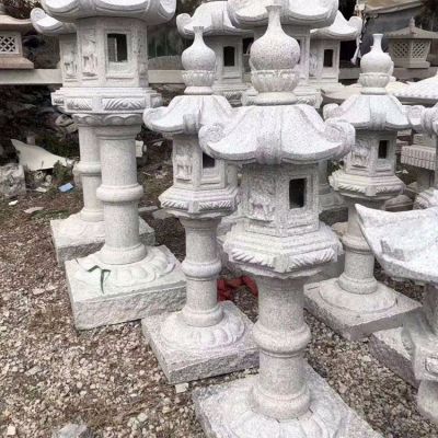 花崗巖石雕燈，中國傳統古建照明燈籠