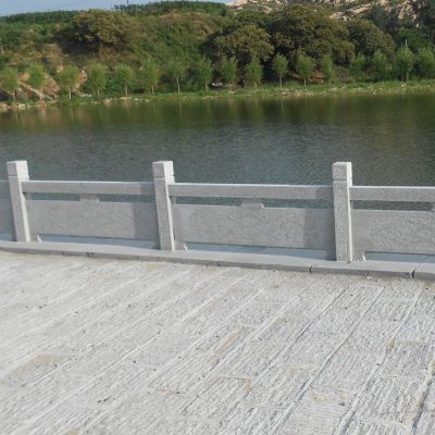 戶(hù)外河道景觀(guān)大理石石雕欄桿欄板雕塑