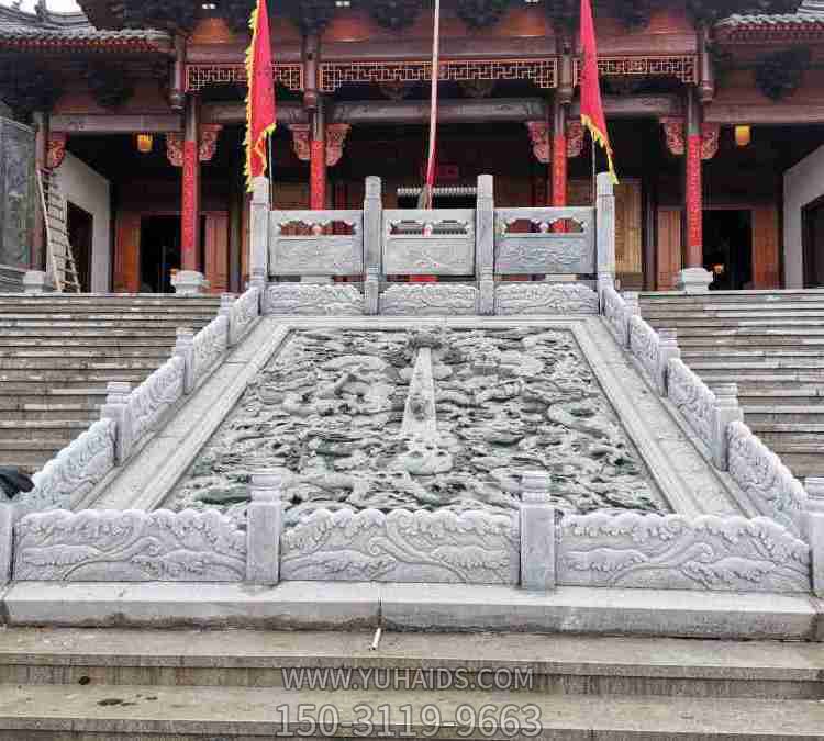 庭院花園景觀(guān)中式浮雕欄桿欄板雕塑