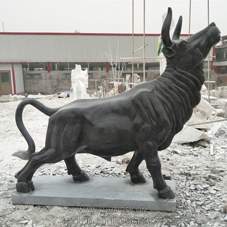 工廠(chǎng)大型銅雕動(dòng)物景觀(guān)牛雕塑