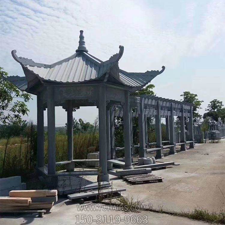 公園戶(hù)外石雕長(cháng)廊大理石園林景觀(guān)雕塑