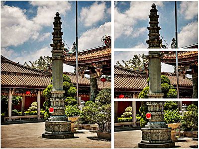 寺廟景觀(guān)漢白玉石經(jīng)幢
