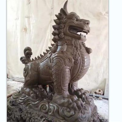 庭院門(mén)口大型動(dòng)物景觀(guān)貔貅
