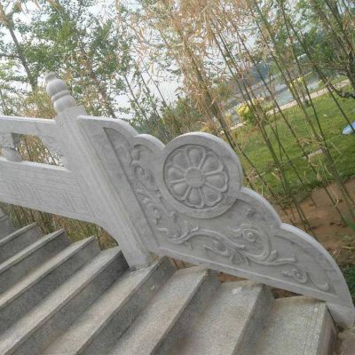 戶(hù)外公園大理石青石石雕護欄雕塑