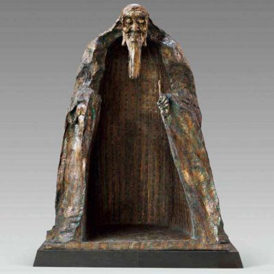 仿古做舊創(chuàng  )意浮雕字體古代人物雕塑