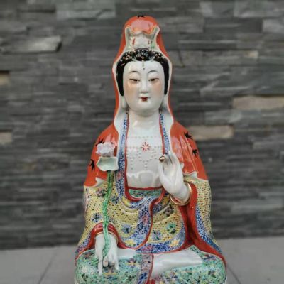 家用室內供奉小型陶瓷各種觀(guān)音菩薩神像