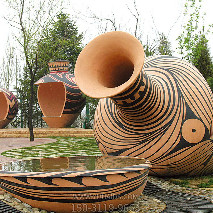 玻璃鋼創(chuàng  )意瓶子，休閑公園景觀(guān)雕塑