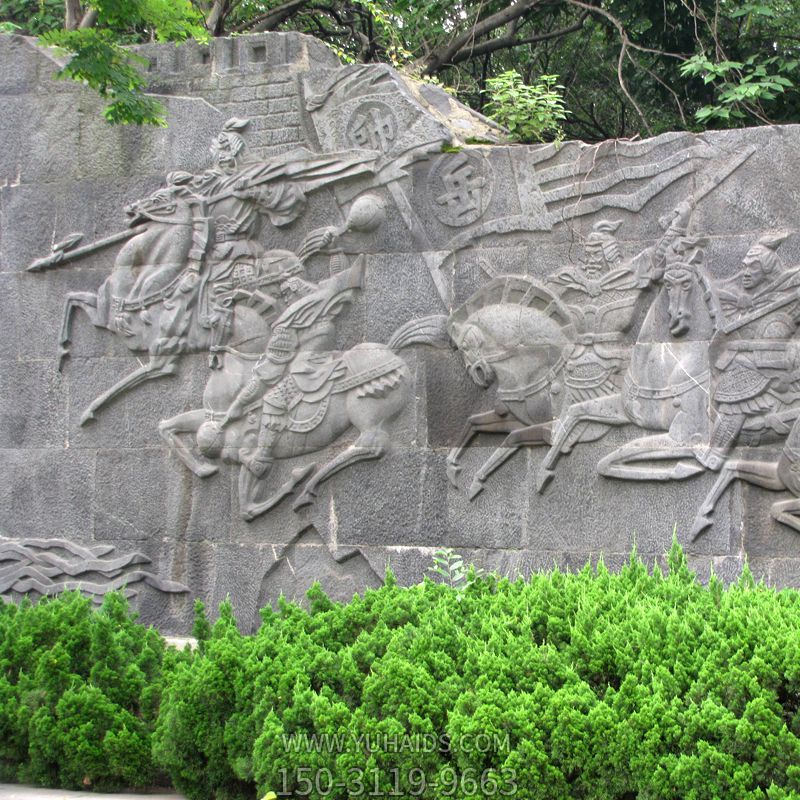 公園景區歷史名人石雕壁畫(huà)雕塑