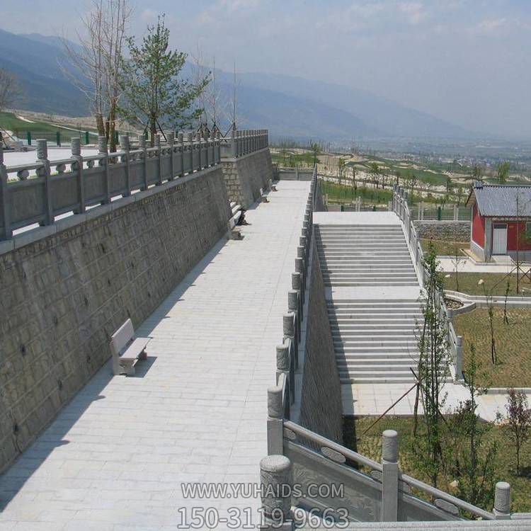 仿古戶(hù)外故宮園林景觀(guān)大理石石雕欄桿欄板雕塑