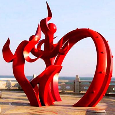 廣場(chǎng)不銹鋼異性景觀(guān)擺件