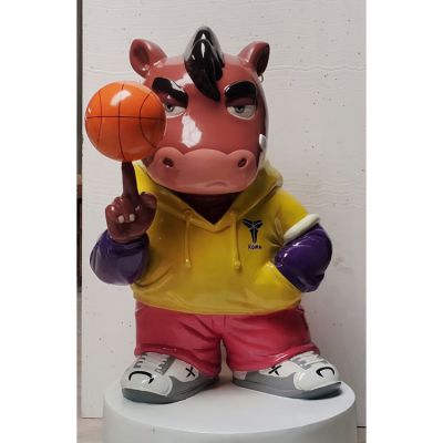 游樂(lè )場(chǎng)商廈玻璃鋼卡通公仔戶(hù)外大型雕塑