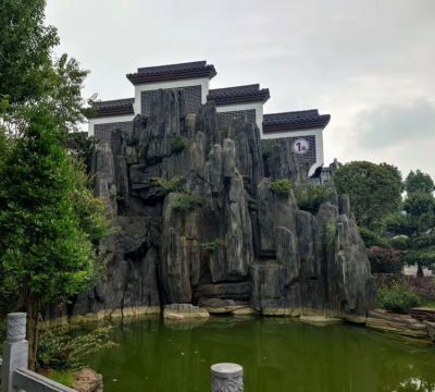 景區戶(hù)外大型天然假山擺件