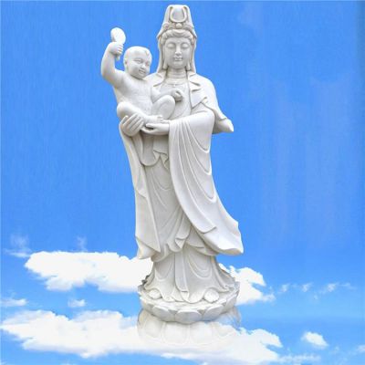 寺院戶(hù)外景區大型觀(guān)音佛像雕塑