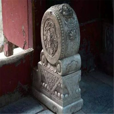 古建園林做舊抱鼓石 中式傳統門(mén)鼓石擺件 雕塑