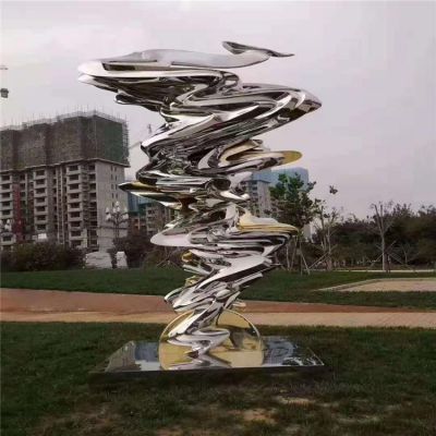 不銹鋼雕塑 水景水滴創(chuàng  )意景觀(guān)戶(hù)外創(chuàng  )意擺件