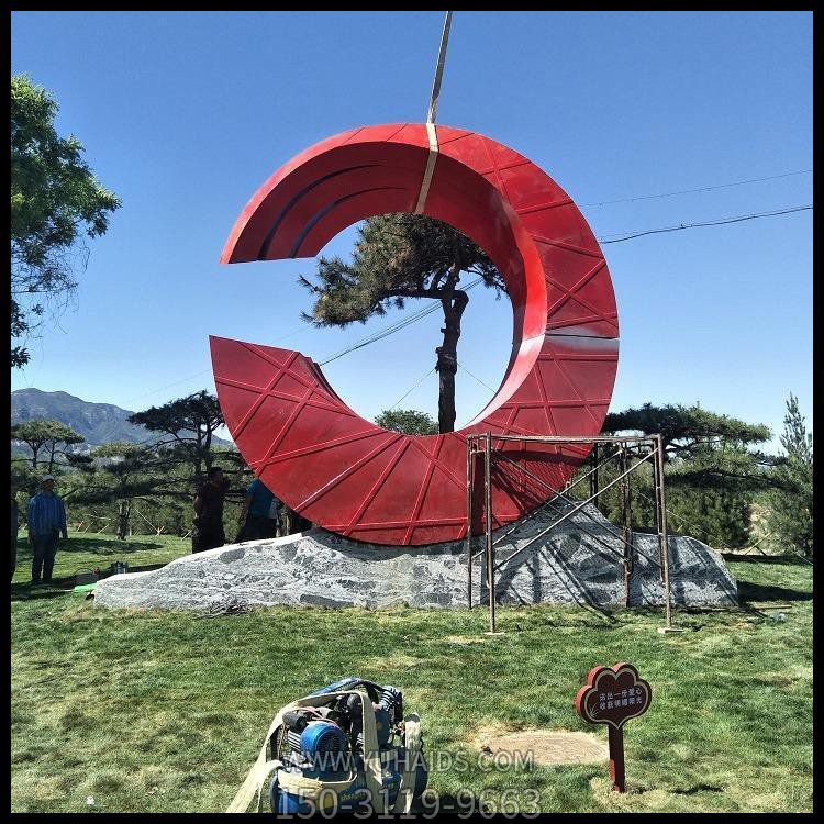  大型戶(hù)外廣場(chǎng) 不銹鋼景觀(guān)藝術(shù)品 園林小區裝飾擺件 雕塑