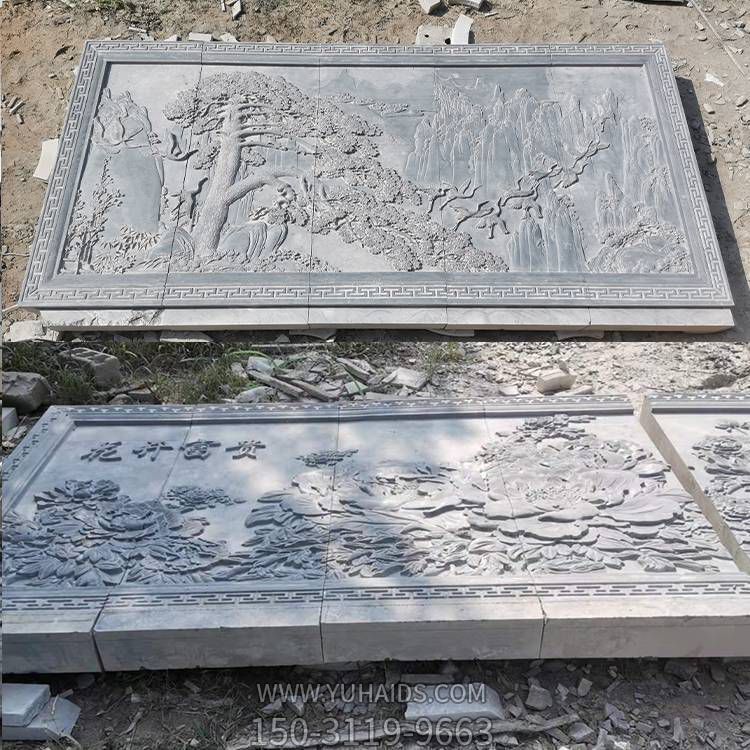 浮雕戶(hù)外園林景觀(guān)欄桿欄板雕塑