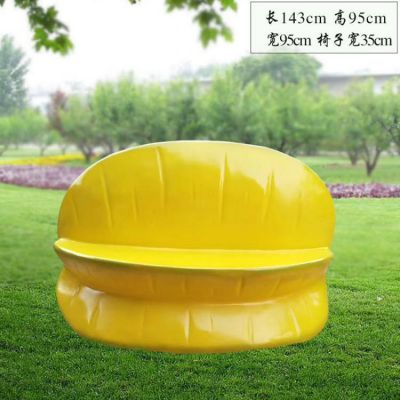 戶(hù)外園林景觀(guān)玻璃鋼水果等著(zhù)雕塑