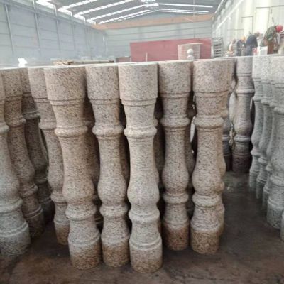 別墅陽(yáng)臺扶手大理石花崗巖浮雕歐式欄桿石柱
