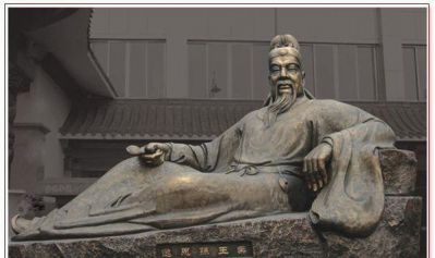 學(xué)院廣場(chǎng)唐代名醫孫思邈銅雕