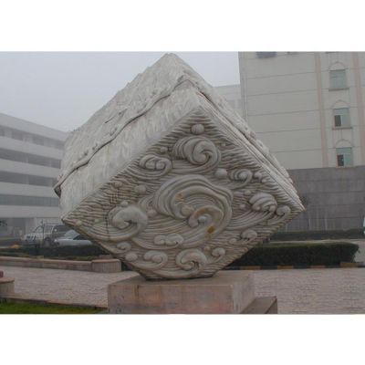 園林廣場(chǎng)大理石雕刻藝術(shù)品景觀(guān)雕塑