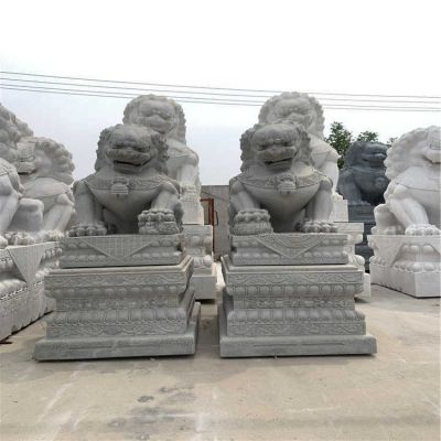 動(dòng)物石雕擺件 門(mén)前公園廣場(chǎng)景觀(guān)雕塑