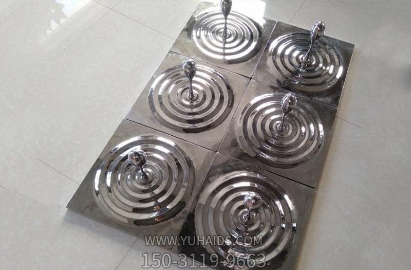 不銹鋼創(chuàng )意抽象個(gè)性雕塑