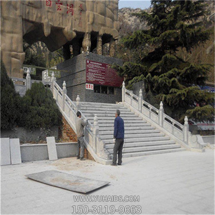 戶(hù)外園林景觀(guān)樓梯護欄雕塑