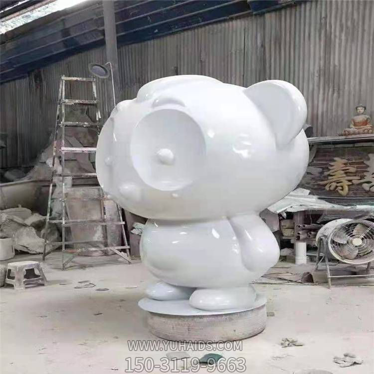 玻璃鋼卡通創(chuàng  )意抽象園林商場(chǎng)美陳擺件雕塑