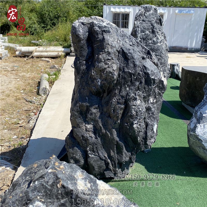 九龍玉景觀(guān)石屏風(fēng)門(mén)牌石路標園林假山天石頭然公園庭院別墅影壁石_2424