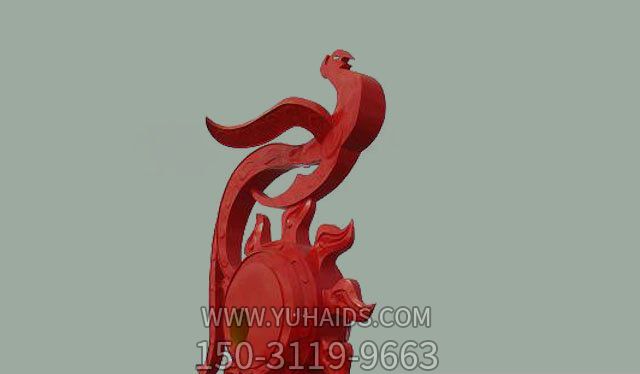 孔雀雕塑-廣場(chǎng)擺放的不銹鋼創(chuàng )意孔雀雕塑