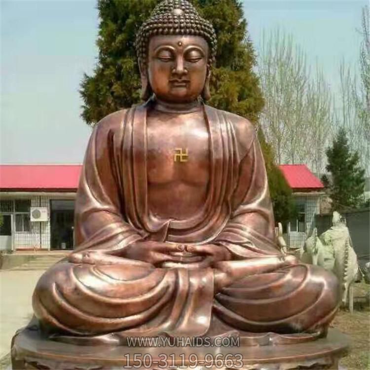 大型景區景點(diǎn)銅雕釋迦摩尼如來(lái)佛祖雕塑