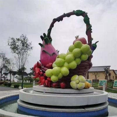 廣場(chǎng)大型蔬菜水果景觀(guān)