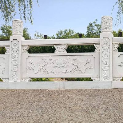 大理石石雕景觀(guān)戶(hù)外河道欄桿欄板雕塑