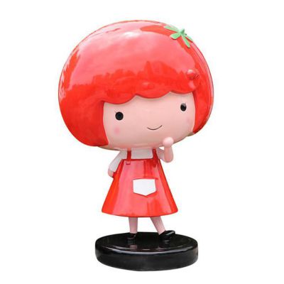 游樂(lè )場(chǎng)幼兒園玻璃鋼卡通公仔雕塑