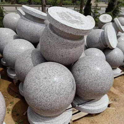 大理石石雕公園景區車(chē)阻石