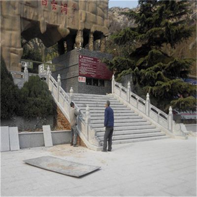 戶(hù)外園林景觀(guān)樓梯護欄雕塑