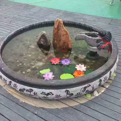 大型庭院戶(hù)外水景魚(yú)缸