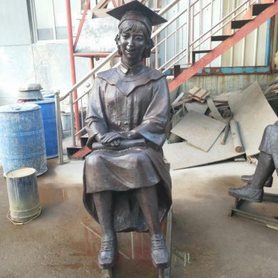 銅雕戶(hù)外景觀(guān)人物雕塑
