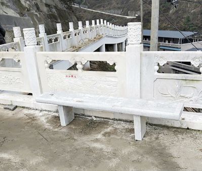 山區景觀(guān)山道護欄漢白玉樓欄桿