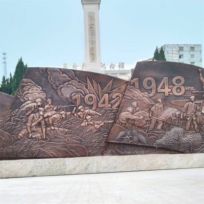 大型 戶(hù)外廣場(chǎng)文化背景墻定制 景觀(guān)擺件